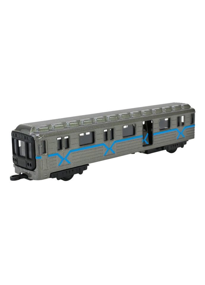 Детский игровой Вагон-метро 7875M(Grey) масштаб 1:43 АВТОПРОМ (364461588)