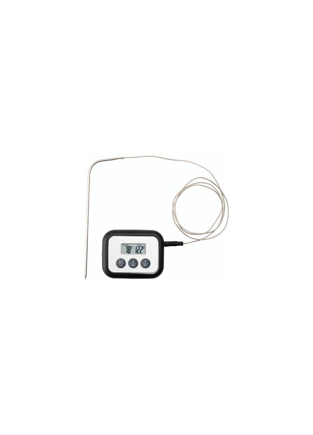 Термометр/таймер для мяса цифровой черный IKEA (272150504)