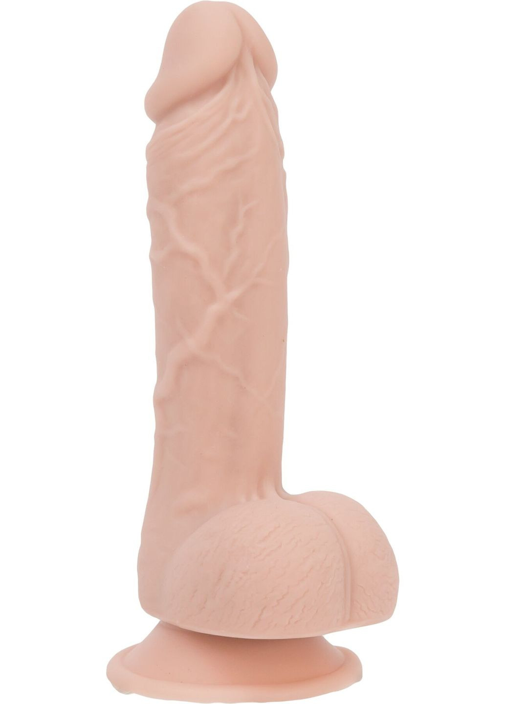Реалистичный фаллоимитатор на присоске - Mark 7,5″ Dildo With Balls, Beige ADDICTION (335388809)