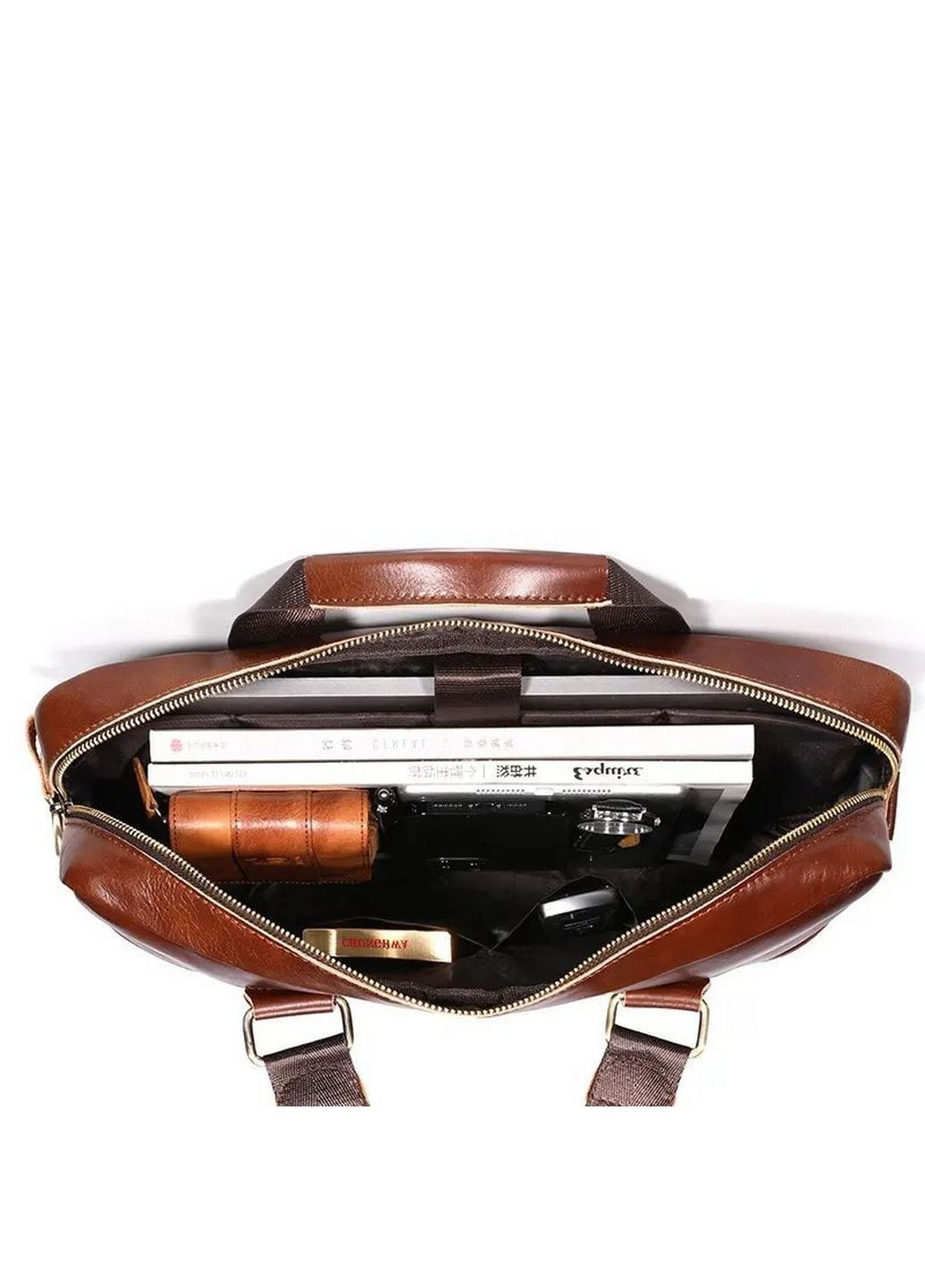 Мужская кожаная сумка 40х29х8,5 см BULL (315874876)