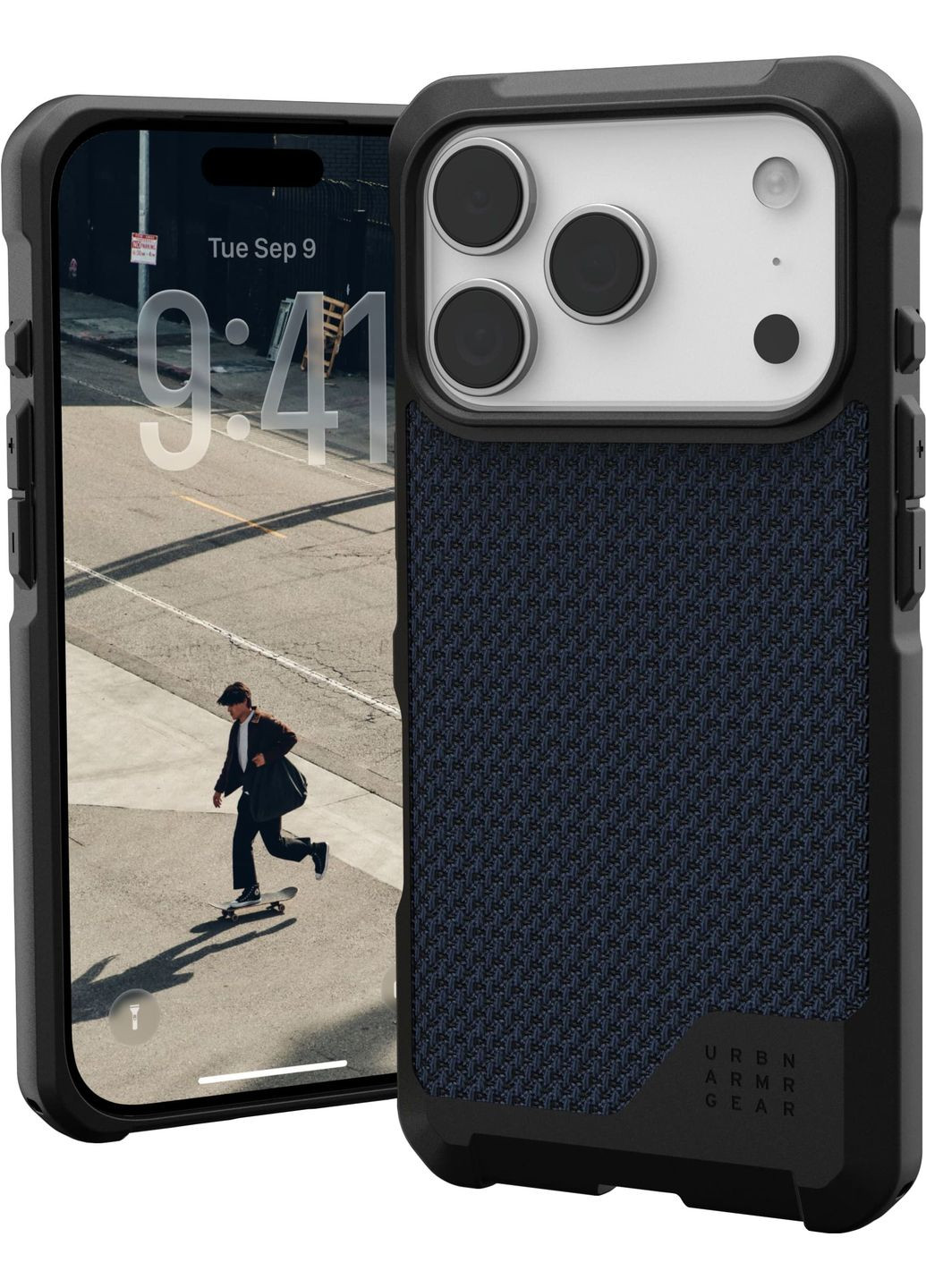 Чохол для iPhone 17 Pro, Metropolis LT MagSafe, Kevlar Mallard (114517113955) UAG (372465902)