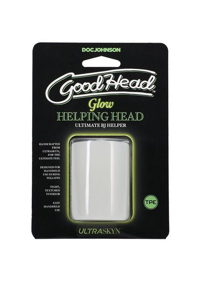 Мастурбатор GoodHead – Glow Helping Head Doc Johnson (297571848)
