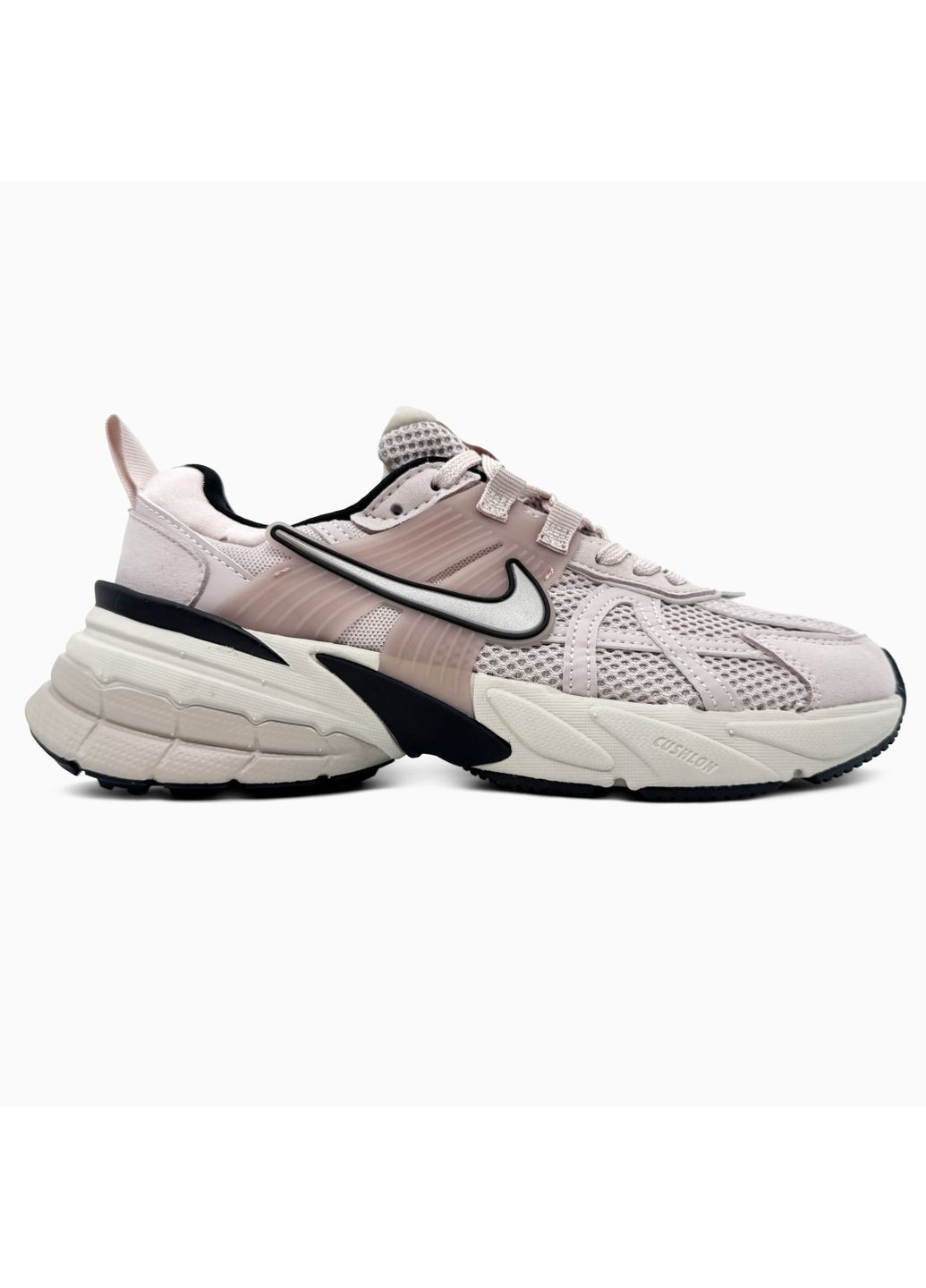 Розовые демисезонные кроссовки мужские nike v2k runtekk light pink найк в2к рантекк No Brand