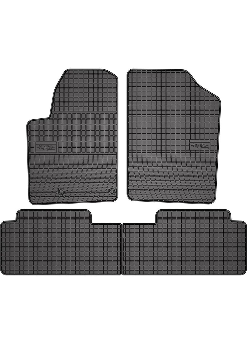 Гумові килимки El Toro для Citroen Berlingo (mkI) 1996-2008; Peugeot Partner (mkI) 1996-2008 (1-2 Frogum (361240302)