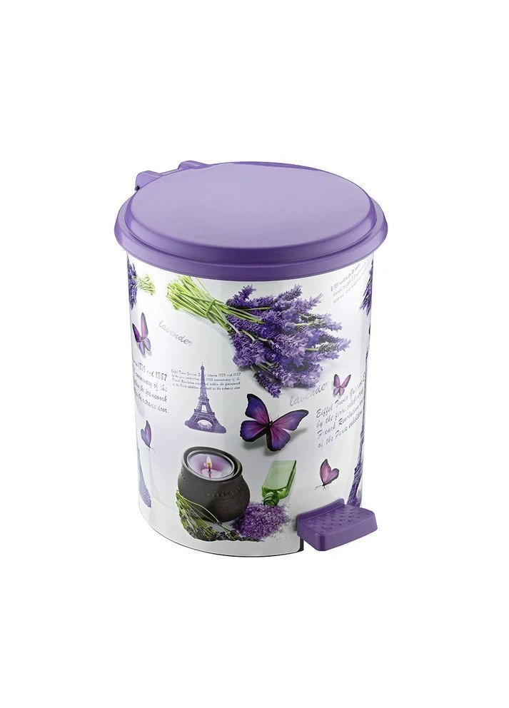 Пластикове відро для сміття з педаллю 24л "Париж" Elif Plastik No Brand (400041311)