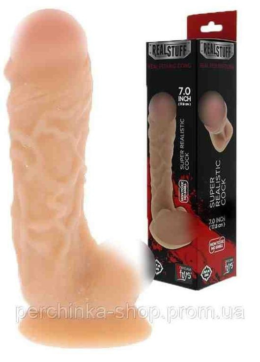 Реалістичний фаллоімітатор Realstuff Real Feeling від Dream Toys all СКІДКА all СКИДКА127 Dreamtoys (302508708)