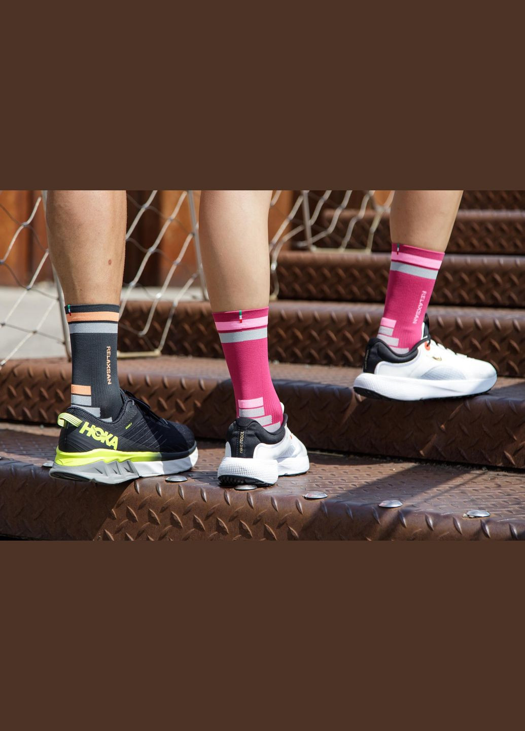 Спортивні компресійні шкарпетки з волокном Dryarn Relaxsan короткі шкарпетки (282845390)