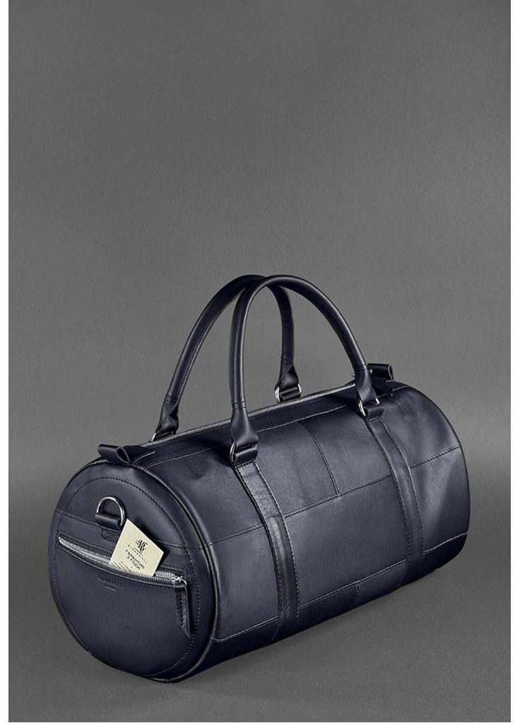 Кожаная сумка Harper темно-синяя краст BlankNote (348359272)