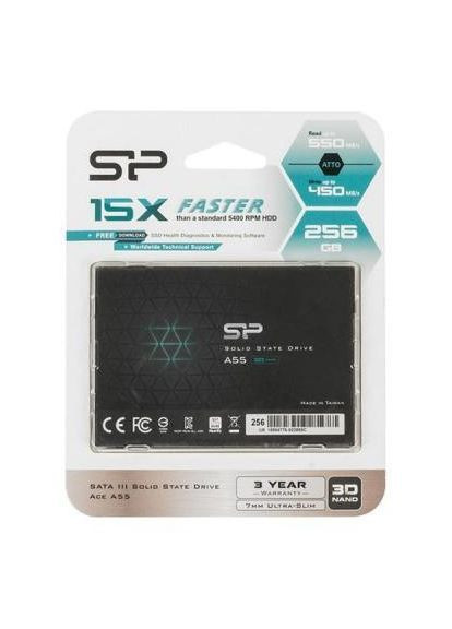 SSD накопитель 256 GB (SP256GBSS3A55S25) Silicon Power Ace A55 (314866053)