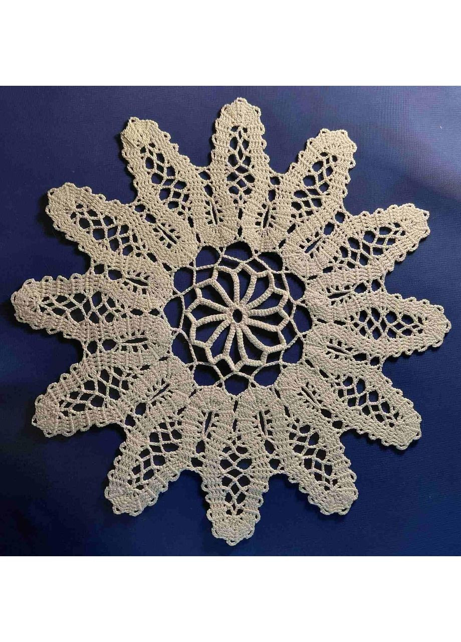 Салфетка круглая в технике брюгских кружев Видавничий дім "Пресподіум" (370386325)