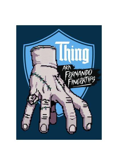 Картина по номерам Wednesday Thing is the best friend 30х40 см, алмазна мозаїка (954980) Santi Wednesday Thing is the best friend 30х40 см, алмаз (366066728)