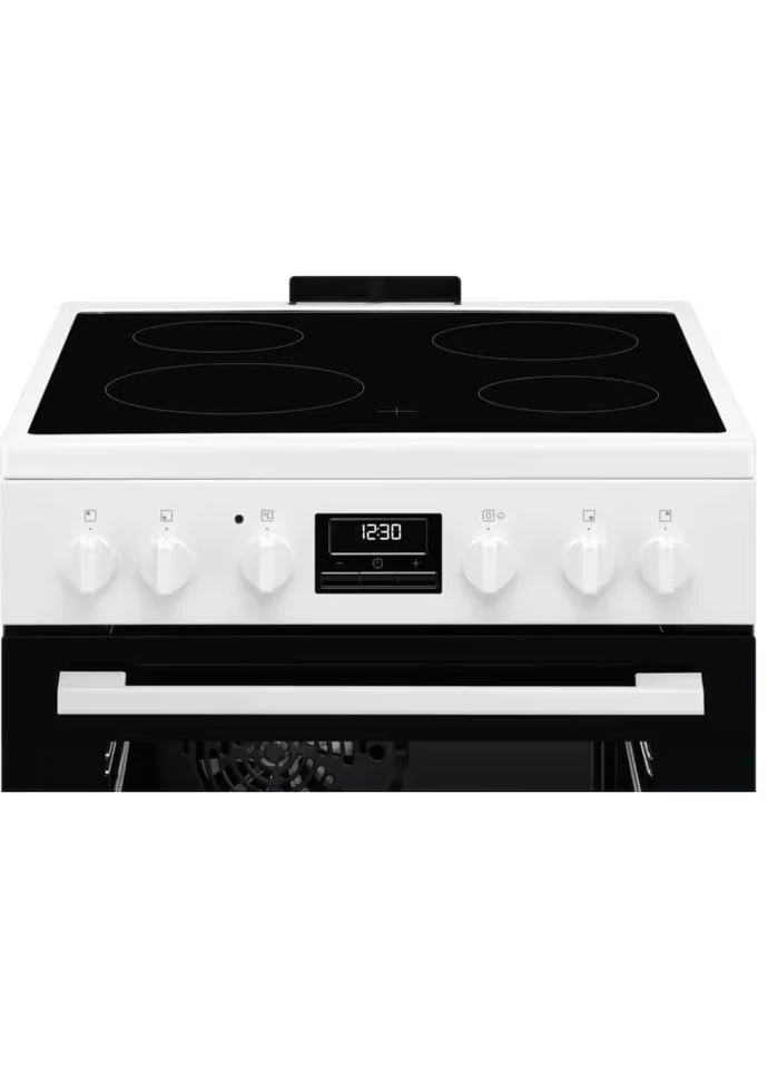 плита стеклокерамическая lkr664177w 58 л 4 конфорки белый Electrolux