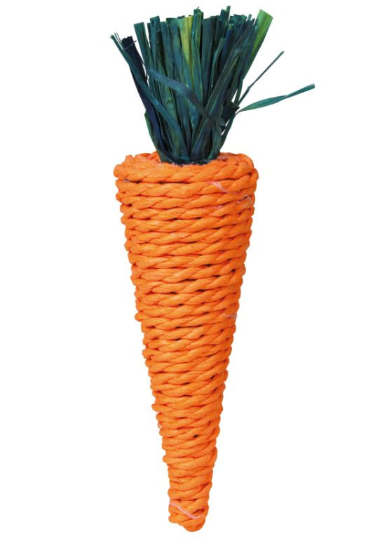 Игрушка для грызунов Морковь 20 см Оранжевая Trixie (267726912)