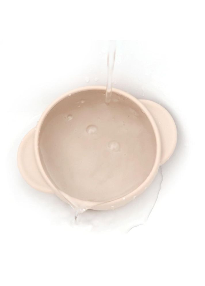 Набір силіконового дитячого посуду для прикорму на присосках із харчового силікону No Brand (362712341)