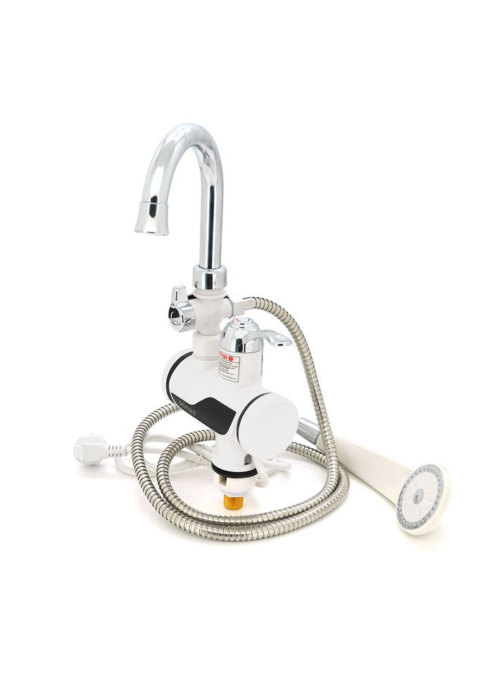 Проточный Водонагреватель SHOWER+ Душ, мощность 3 кВт, белый, Box Voltronic (314748405)