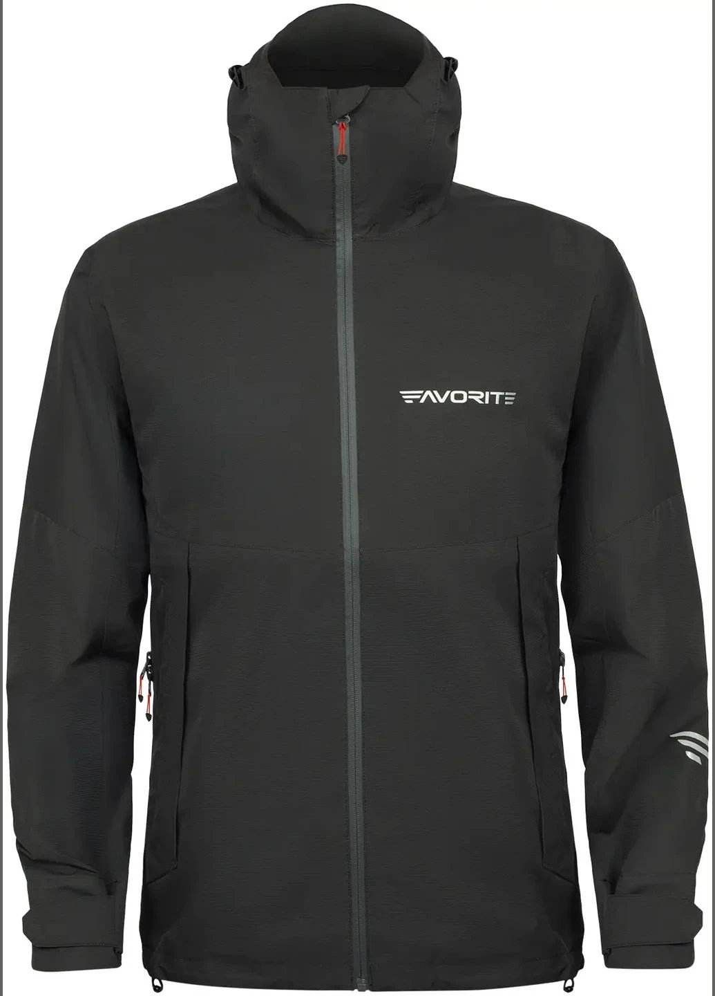 Сіра демісезонна куртка varuna packable jacket 10k/10k gray Favorite