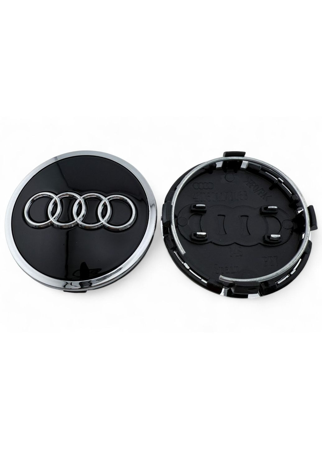 Ковпачки в диски 61/58 заглушка для дисків Ауді (4 шт.) No Brand (364958805)
