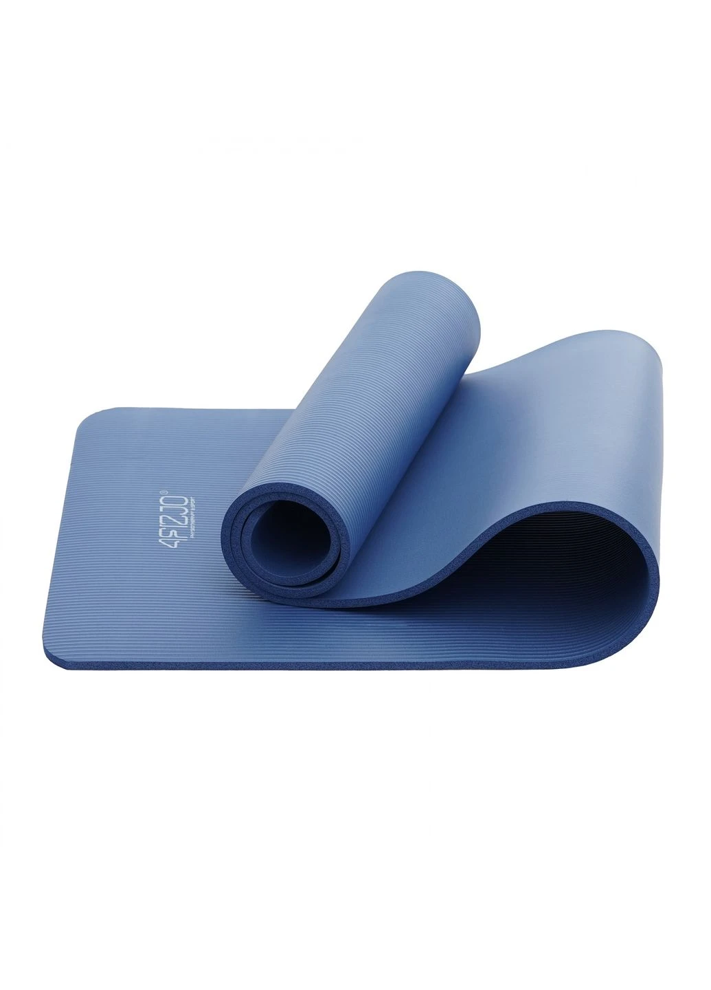 Коврик (мат) спортивный NBR 180 x 60 x 1 см для йоги и фитнеса 4FJ0432 Navy Blue () 4FIZJO P-5907739316974 (380874183)
