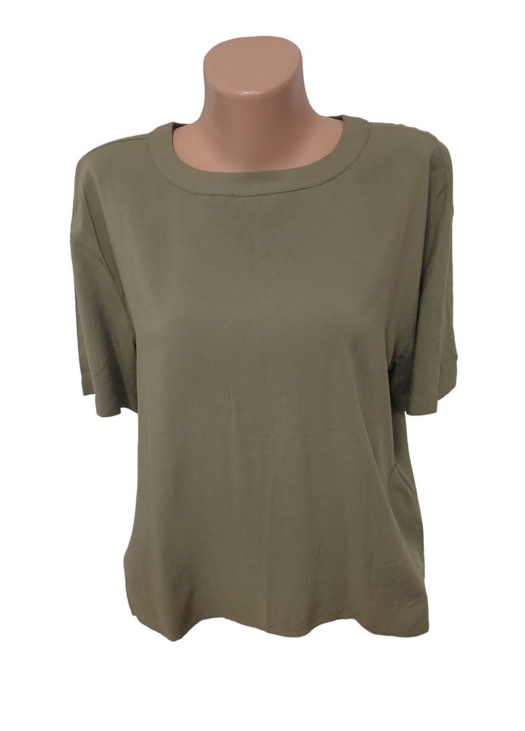 Оливкова блуза (04025) No Brand