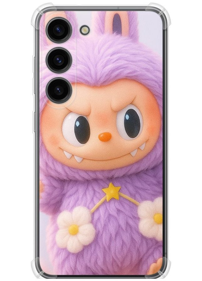 Силикон с усиленными углами чехол 'Лабубу' для Endorphone Samsung Galaxy S23 (342124558)