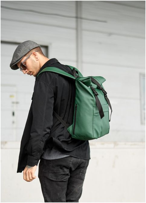Рюкзак роллтоп унісекс RollTop LSH зелений (R-24211007m-VS) Sambag (302450243)