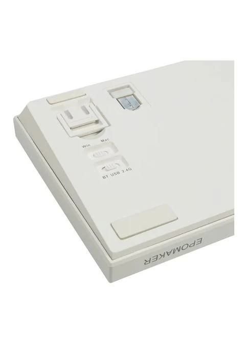 Клавіатура AK820 Pro 75 Flying Fish Switch Hot-Swap RGB USB/Wireless/Bluetooth UA White (AK820-PRO-W-FF) EPOMAKER AK820 Pro 75 Flying Fish Switch Hot-Swap RGB USB/W (356149967)