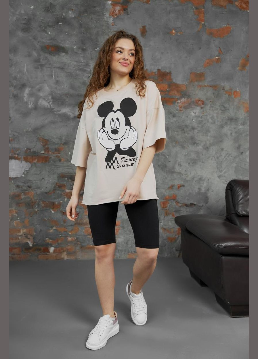 Футболка женская бежевая (М88.3) UMON - (316323057)