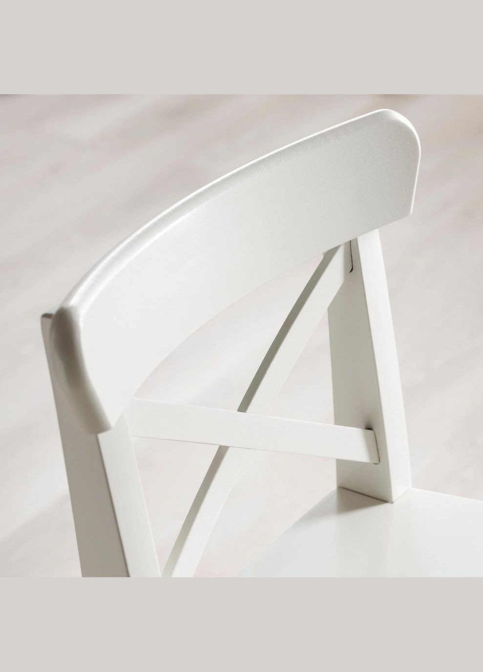 Барний стілець зі спинкою ІКЕА INGOLF 74 см (00121766) IKEA (278406542)