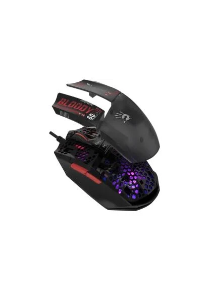 Миша Bloody W60 Max Mini USB Black A4Tech (360417013)