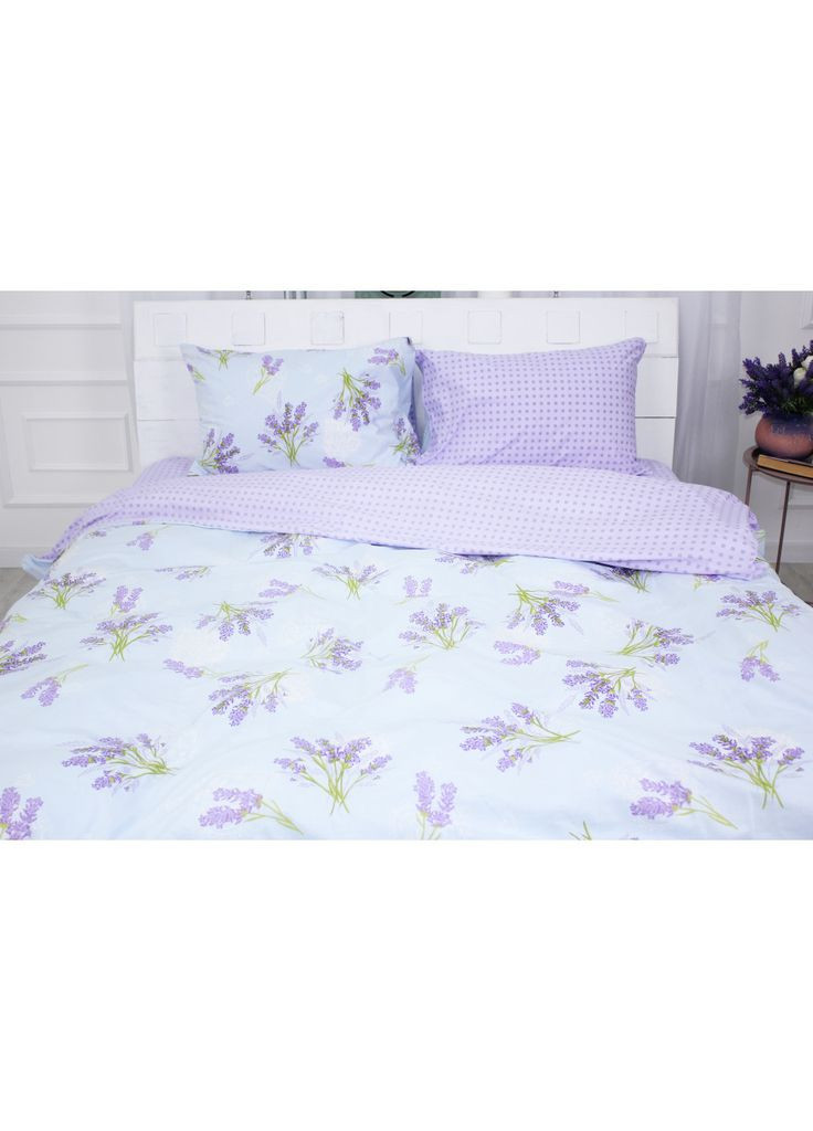 Постільна білизна (m239525) Mirson Бязь Ranforce Elite 17-0130 Lavender sea 175х210 (366568620)