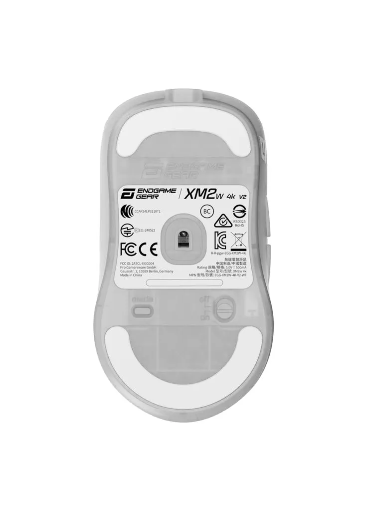 Мышка XM2w 4k v2 Wireless Transparent White (PGW-EG-MOU-082) Endgame Gear (402486374)