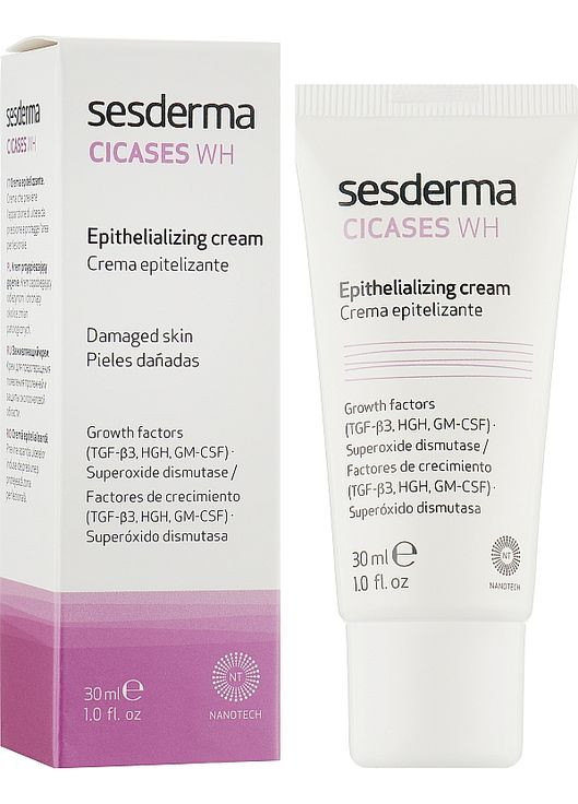Епітелізуючий крем для тіла Cicases Wh Cream 30ml (750546-85546) SeSDerma (368744601)