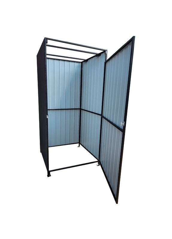 Летний душ для дачи металлический, душевая уличная душевая усиленная, разборная. No Brand (341084329)