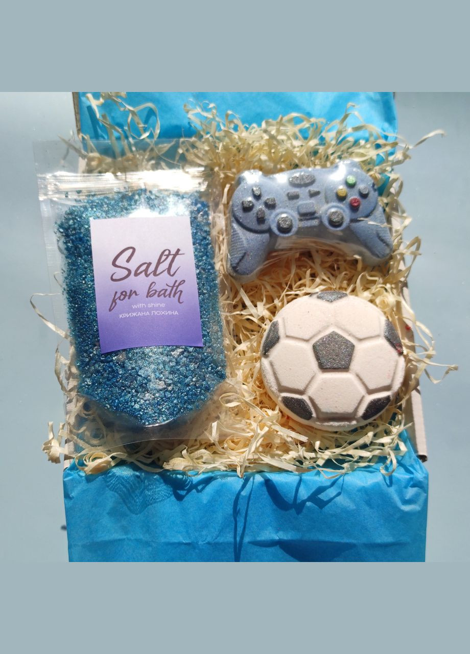 Мужской подарочный набор "Play Bath" косметики для ванны на 4 Spa, подарок на день рождения парню, мальчику No Brand (340461968)