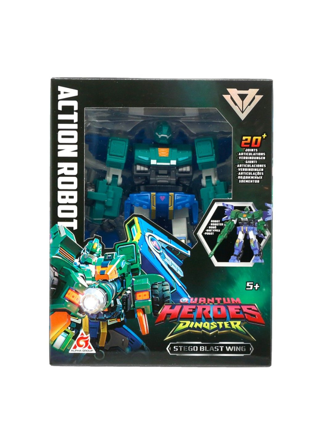 Фигурка - Стего Бласт Винг (12,7 см, с аксесс.) DINOSTER (336965189)