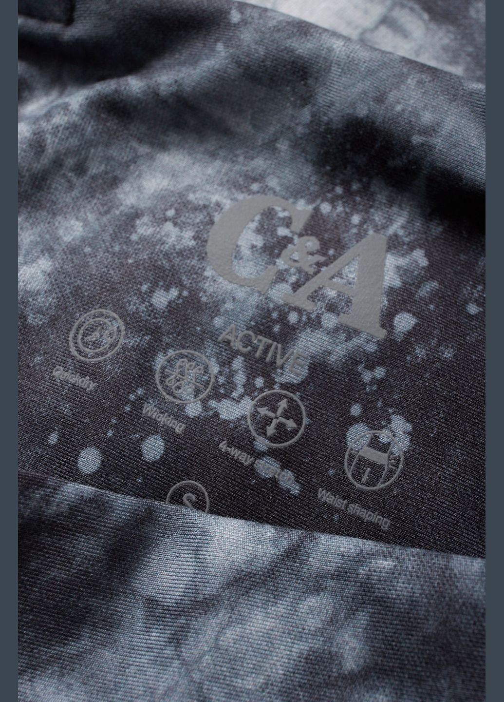 Комбинированные летние спортивные леггинсы C&A