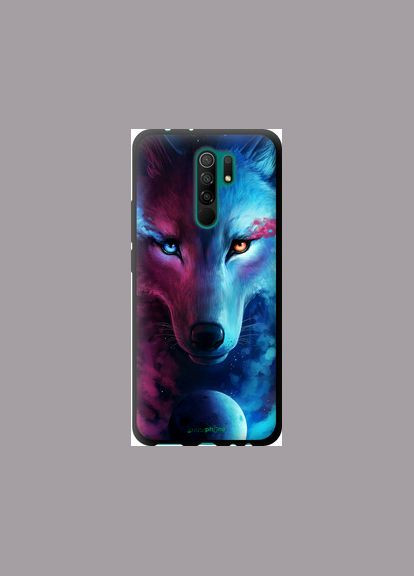 Чохол на Xiaomi Redmi 9 Арт-вовк "3999b-2019-2448" Endorphone (369722136)
