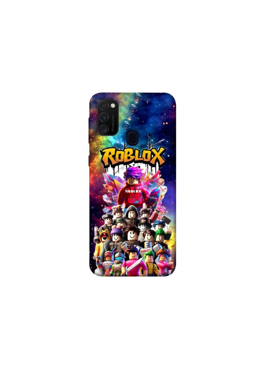 Чехол на Samsung Galaxy M21 Roblox Universe Frontalka (356085304)
