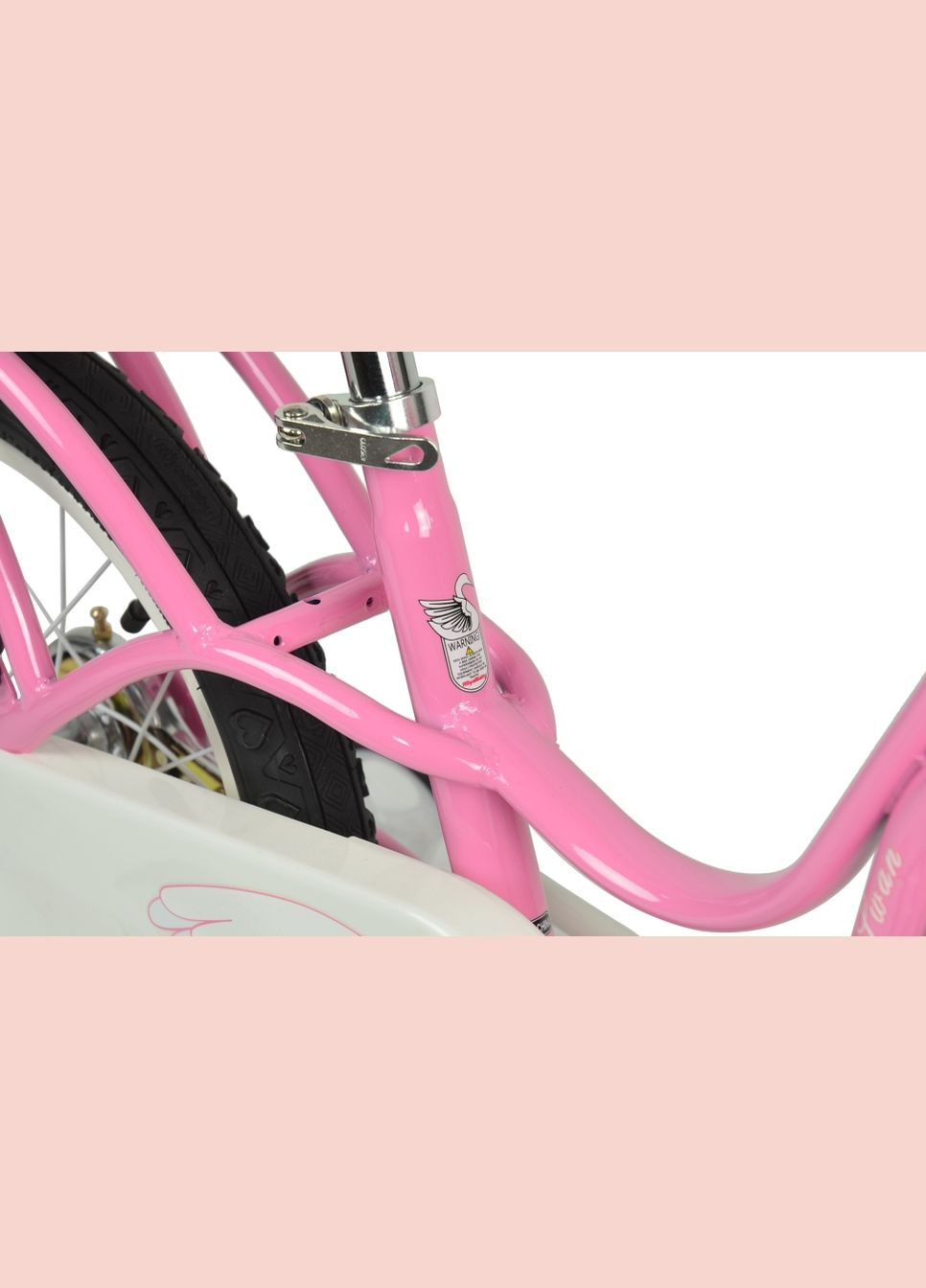 Велосипед LITTLE SWAN 18", OFFICIAL UA, розовый (RB1818-PNK) RoyalBaby (316396521)