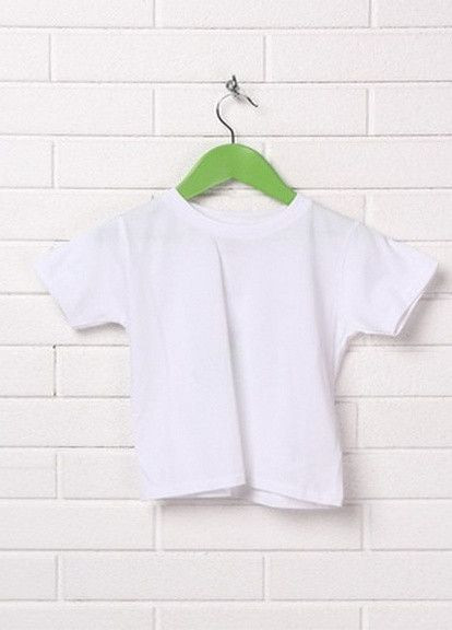 Біла літня футболка жовтий Sprider