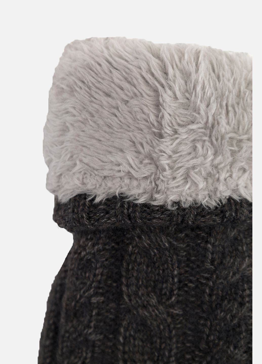 Женские варежки цвет графитовый CB-00263451 Rubi (319053310)