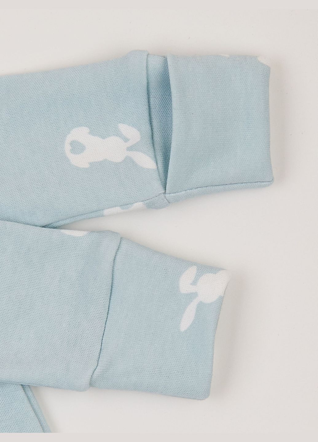 Чоловічок дитячий утеплений ментоловий "Зайчики" KRAKO (313834249)