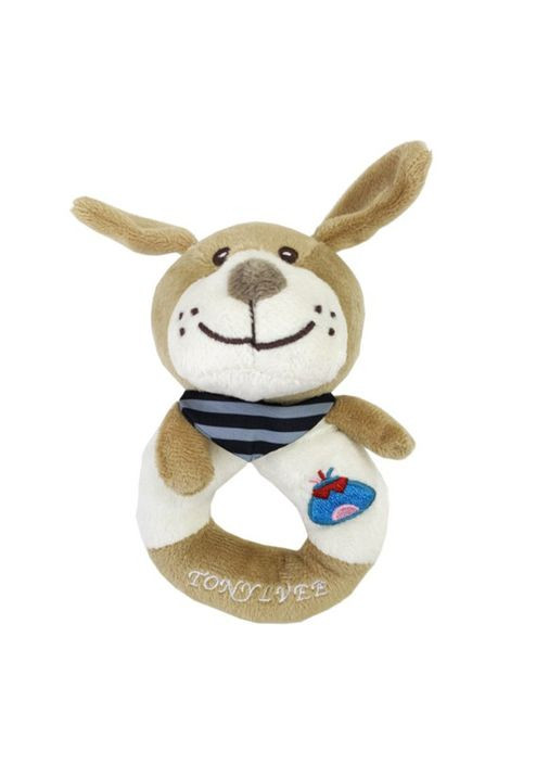 М`яка іграшка-брязкальце "Собака" TM Tony Lvee MGZ-1217-2 Megazayka (315048437)