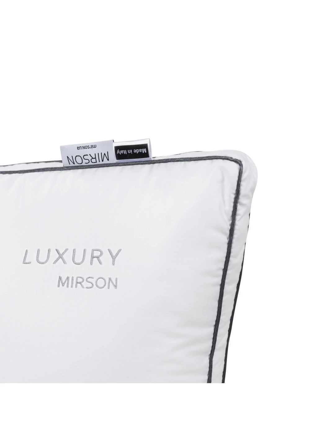 Подушка шовкова №0543-3 Luxury Natural Silk Kapok мако-батист (середня) 50*70 Mirson (398952684)