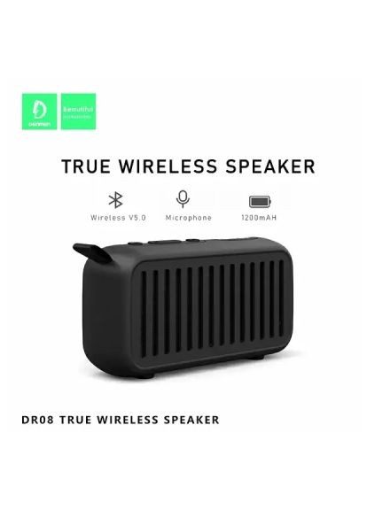 Акустична система (DR08-BK) Denmen DR08 Black (366153523)