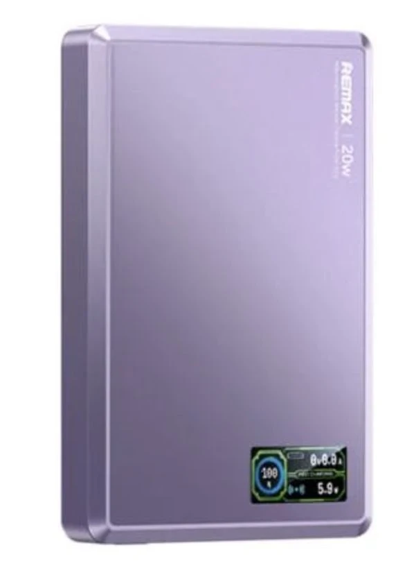 Повербанк FP-37 10000mah 20W MagSafe Magnetic Wireless Power Bank Purple Remax (388642627)