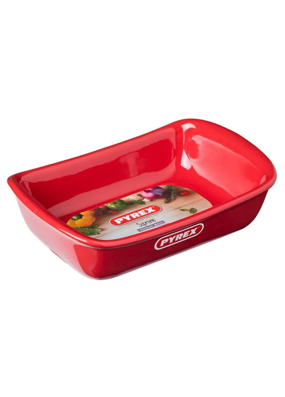 Форма для запікання 22х15см (SU22RR5/7648 Supreme red) Pyrex (322539532)