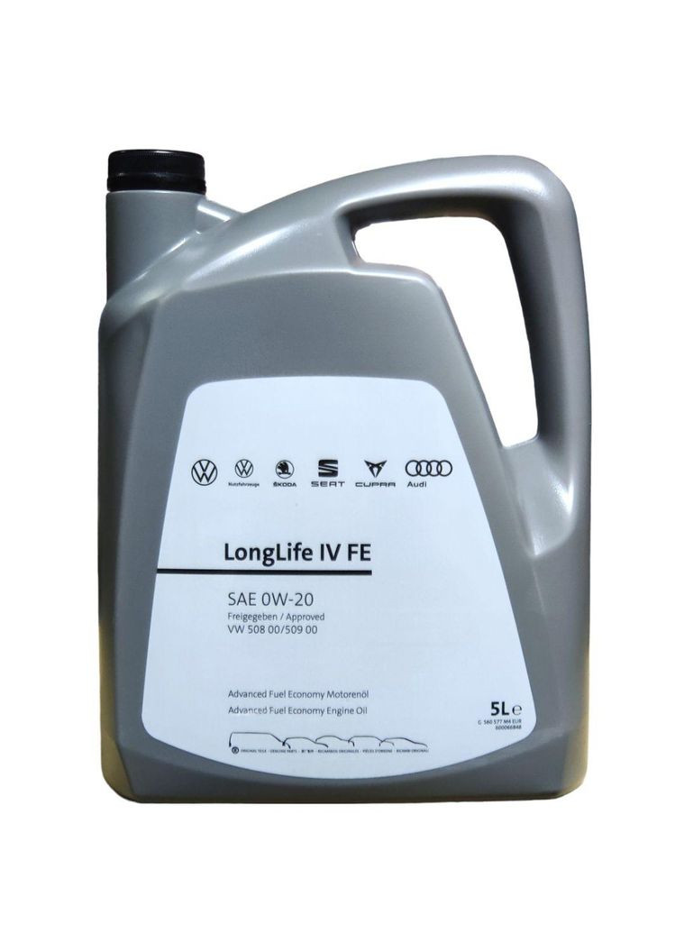 Масло Longlife IV 0W-20 5л VAG (360875641)