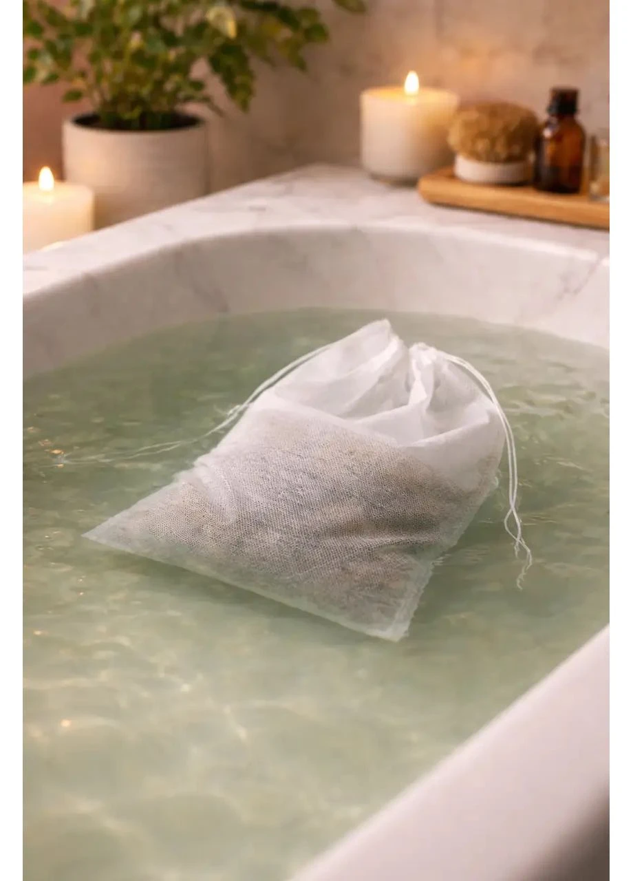 Чайный пакетик для ванны Bath tea "Lugoviy" с травами и морской солью, размер XL 20*30 см No Brand (374991613)