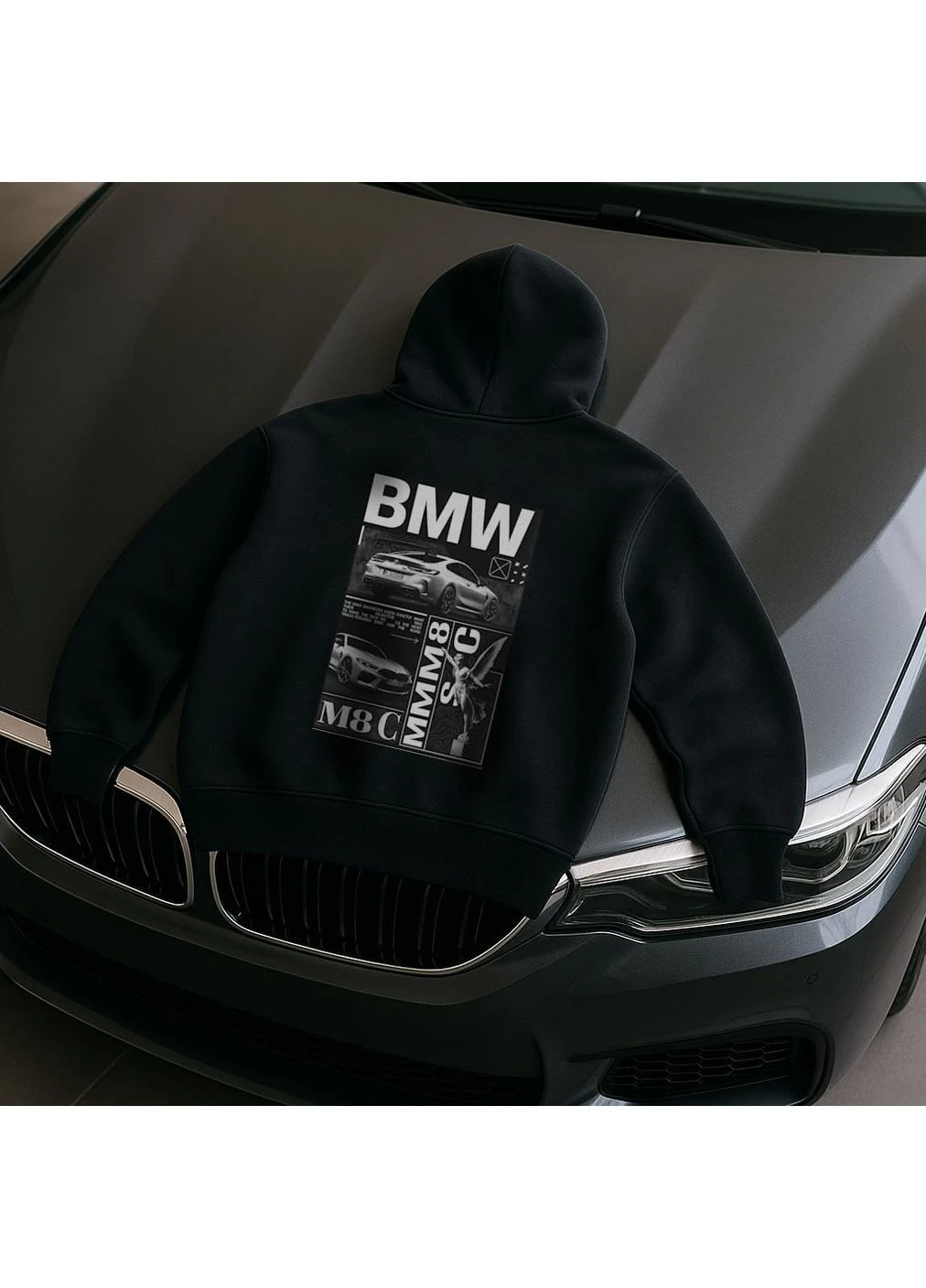 Мужские зимние оверсайз худые на автомобильную тематику No Brand (364203369)